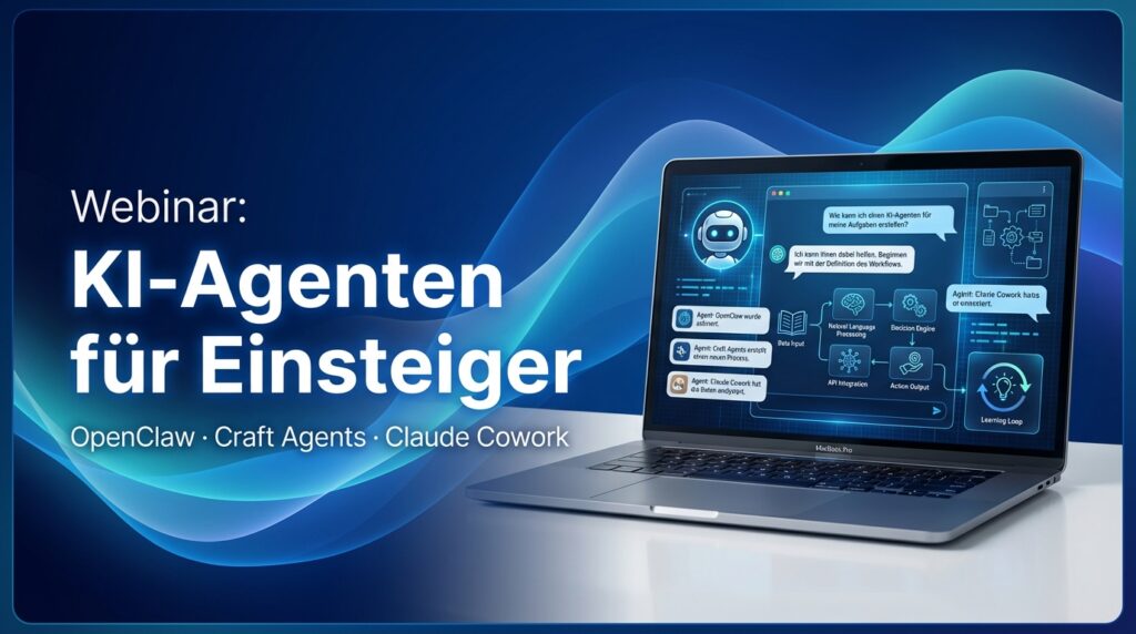 Webinar: KI-Agenten für Einsteiger - OpenClaw, Craft Agents, Claude Cowork